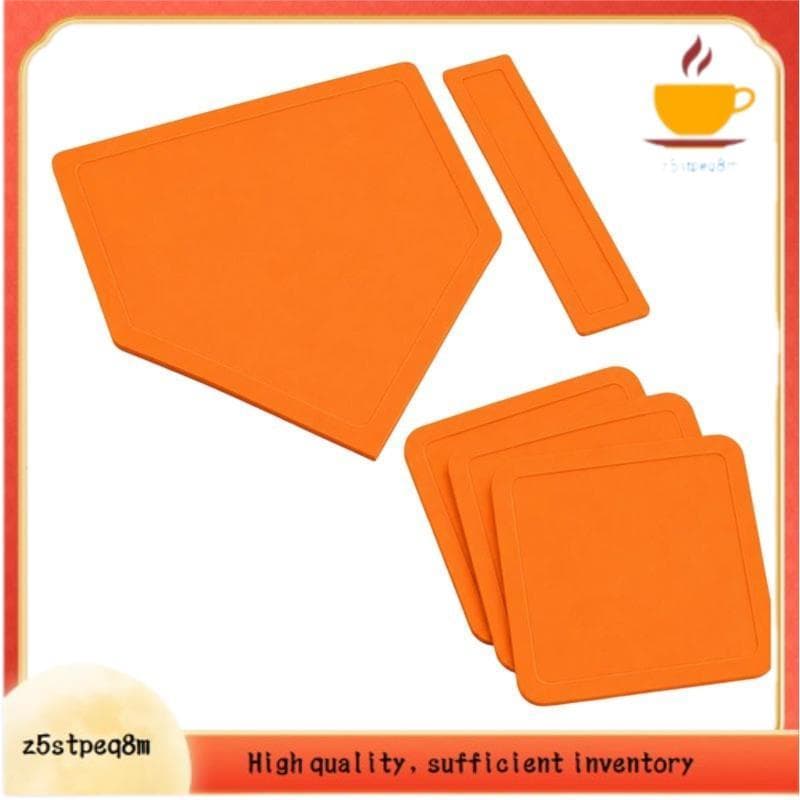 Para Beisebol , Conjunto De Base De Prática De Softball , Bases De Borracha De 5 Peças , Incluindo Placa Doméstica