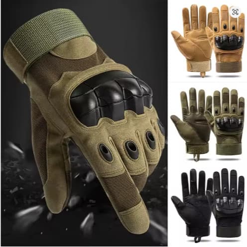 Luvas Masculinas Meio Dedo Alta Qualidade Para Combate Táticos / Luvas De Motocicleta XL/-XL