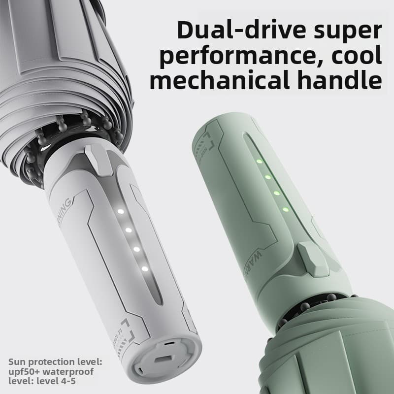 Guarda-chuva automático masculino de alta qualidade, à prova de vento, chuva dobrável reforçada Extra espessada dedicada