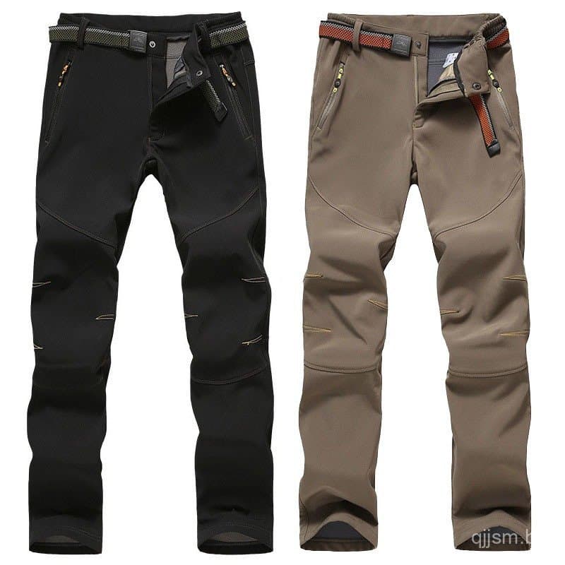 Calças de Inverno para Homens e Mulheres Softshell Fleece Impermeáveis para Esqui Esportes ao Ar Livre Caminhada SW388