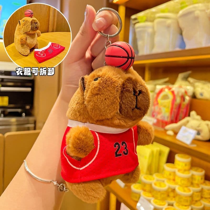 Plus Plush Kapibara Chaveiro Mochila Pingente