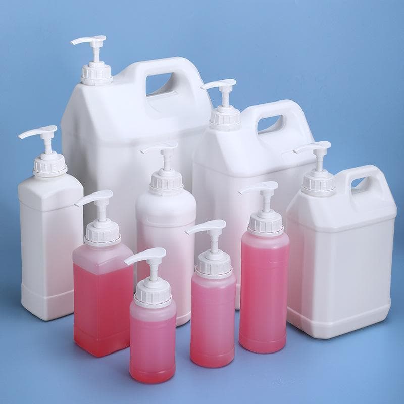 Garrafa De Detergente Para A Roupa Thiened 250mL-2L Desinfetante Água Lavagem Das Mãos Dispensador De Bomba Hidráulica V