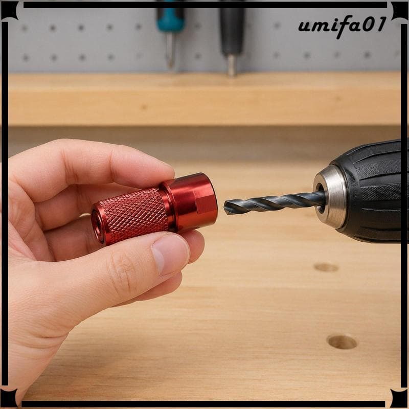 [Umifa] Suporte De Chave De Fenda De Aço Carbono Antiderrapante Ferramenta De Conversão De Adaptador De Fixação Rápida P