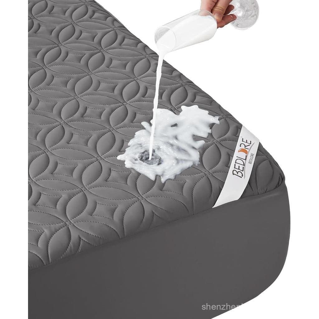 Protetor de Colchão Impermeável BEDLORE, Protetor de Colchão de Tamanho Completo com Bolso Profundo de 6"-15" de Profund