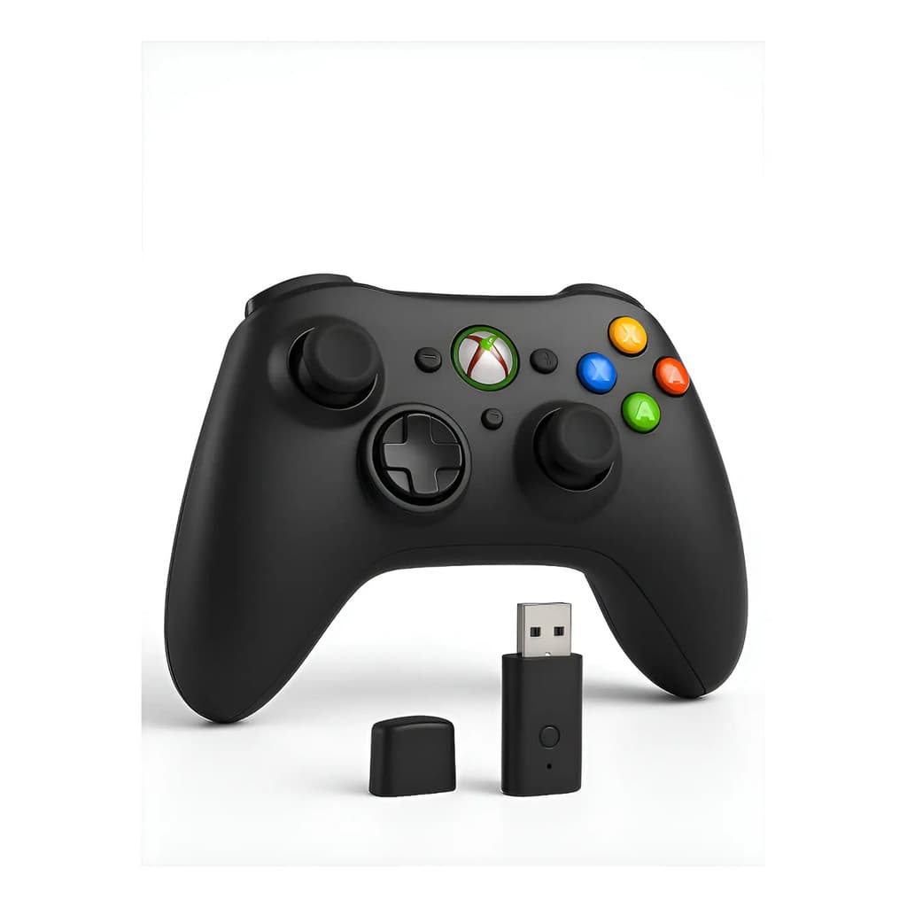 Controle Sem Fio Para Xbox 360 E PC A Pilha