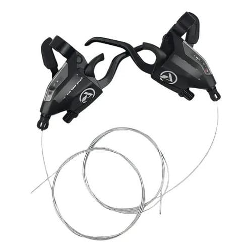 Par Alavanca Absolute Wild Sport 3x 8vel Rapid Fire Index Bike MTB 24 Marchas