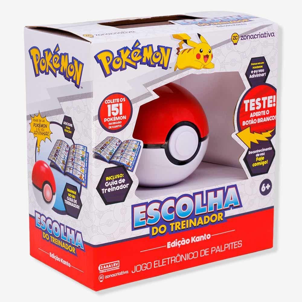 Trainer Guess Pokémon Original Português Brinquedo Interativo Com Voz