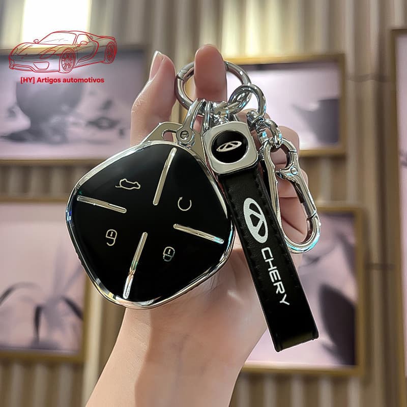 Capa de Chave Compatível 2026 JETOUR s06 Chery Jietu idm PLUS Kit de Personalização Inclui Modelos Masculinos e Feminino
