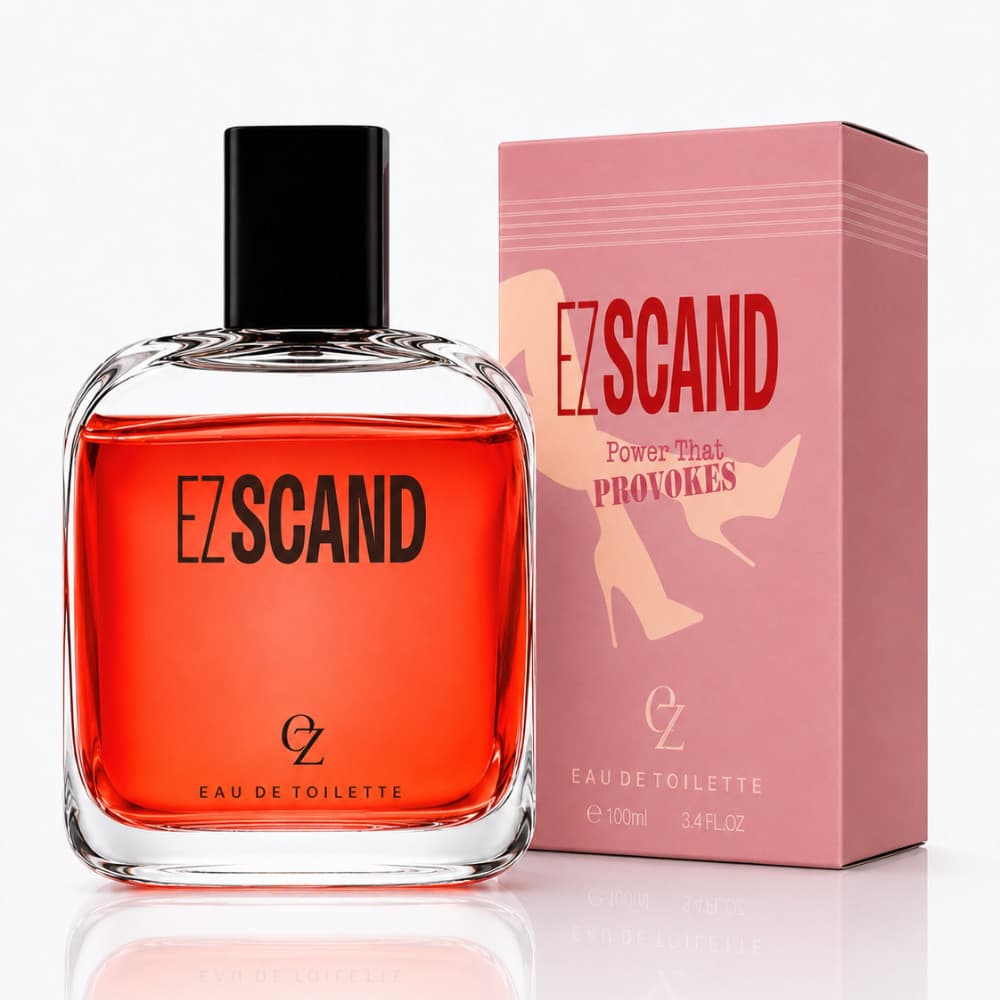 Perfume Feminino 100ml Ez Scand Eau De Toilette Alta Fixação