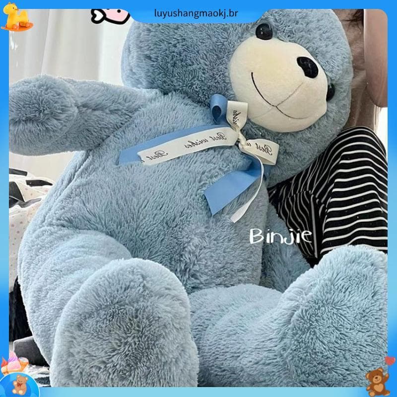 Bonito urso de pelúcia Ragdoll boneca grande urso brinquedo de pelúcia presente de aniversário abraço urso menina dormin