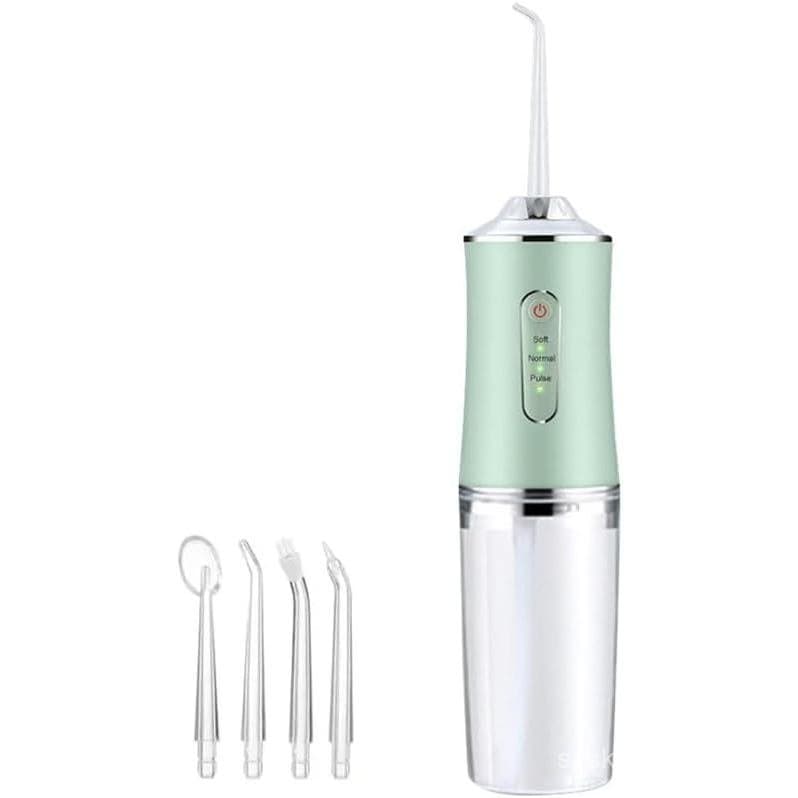 Irrigador dental elétrico genérico, irrigador dental portátil, dispositivo de limpeza e higiene oral, limpador dental, V