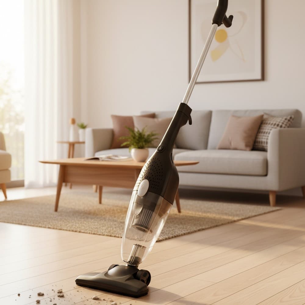 Aspirador Pó Elétrico 2 em 1 com Fio 110V 220V Portátil Vertical