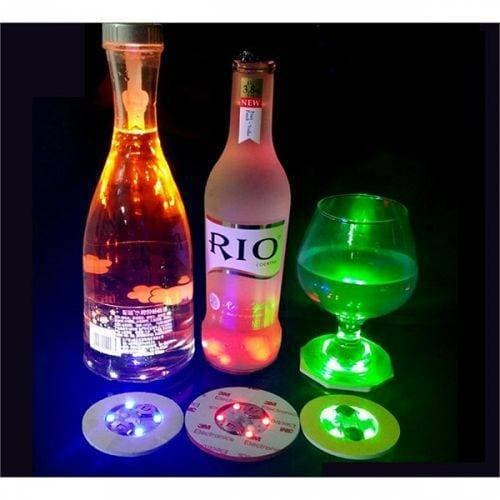 Adesivos de Copo LED Piscantes para Bares, Tabernas, KTV, Barracas de Mercado Noturno, Adesivos de Copo LED Coloridos e