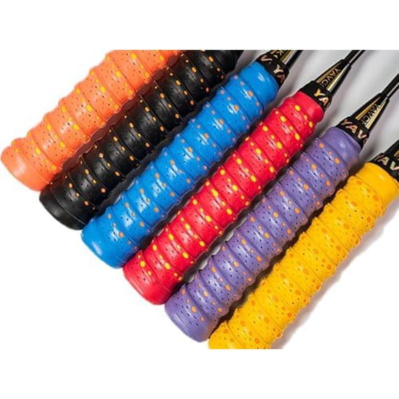 Raquete De Tênis Squash Badminton Pickleball Overgrips Fita De Aderência Para Antiderrapante E Absorvente