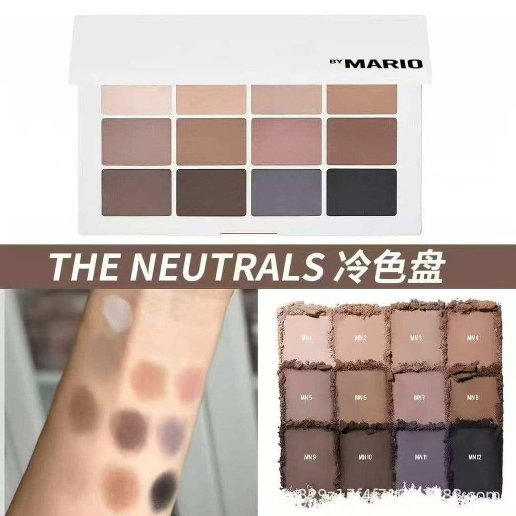 Paleta de sombras americanas de doze cores Original Paleta de cores quentes Neutrakl Paleta de cores frescas