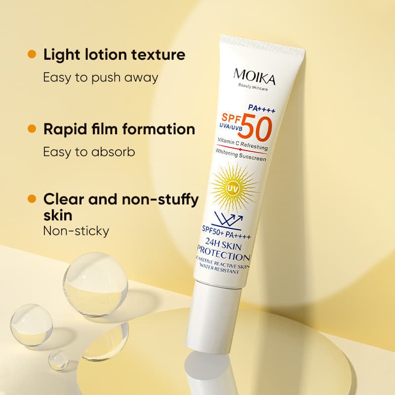 Protetor solar de marca antiga isolamento Anti-ultravioleta refrescante não gorduroso PA++++
