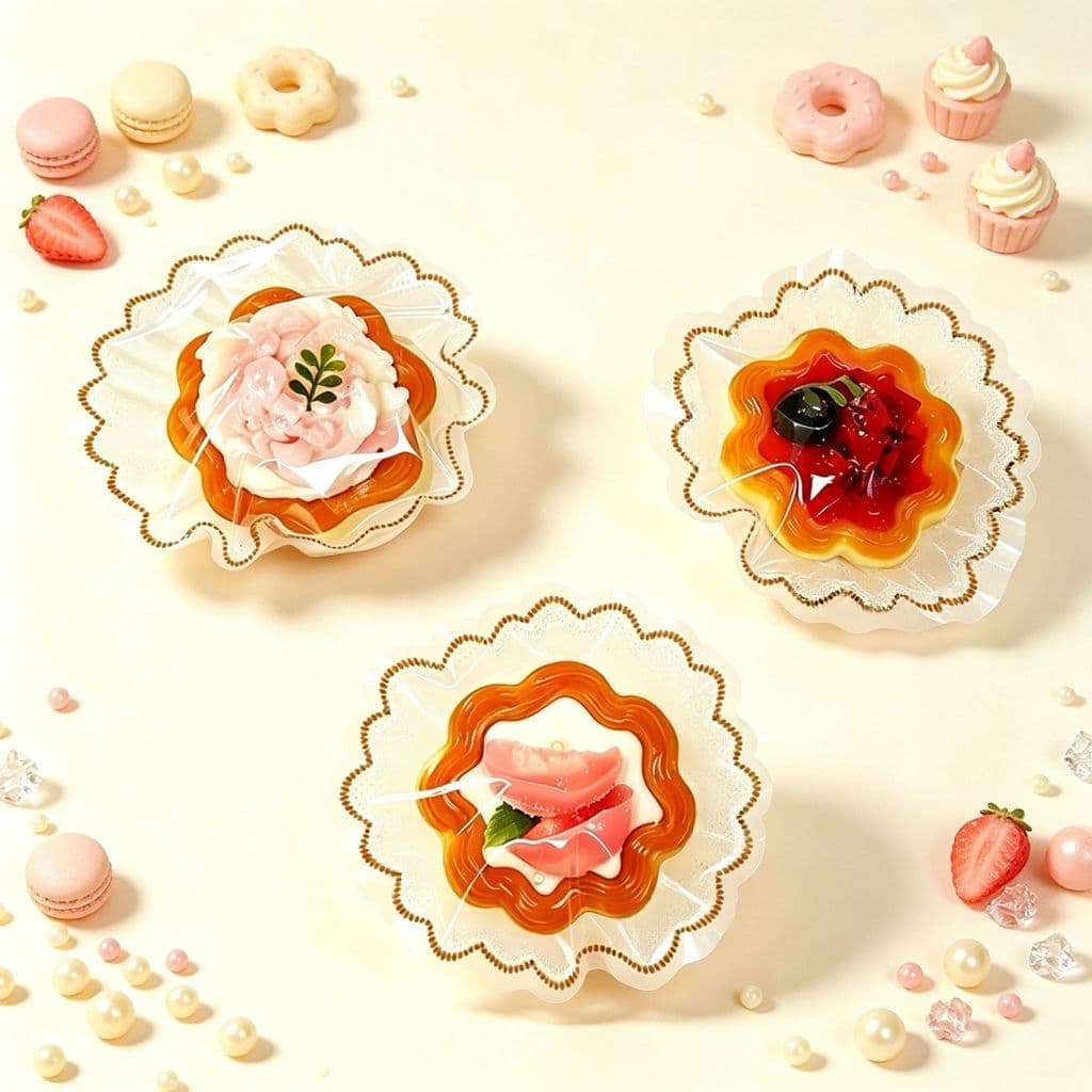 Xiaohongshu grau alimentício Silicone pitada sobremesa série ovo Tart brinquedos de descompressão pitada música recupera