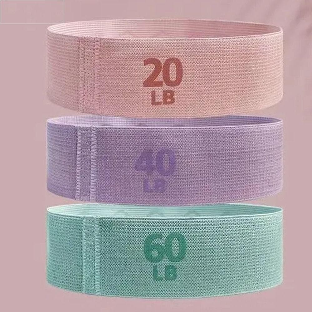Faixa De Resistência Para Ioga IQGANYG , Faixas Elásticas De Tecido De Nível Diferente Fitness Círculo Elástico