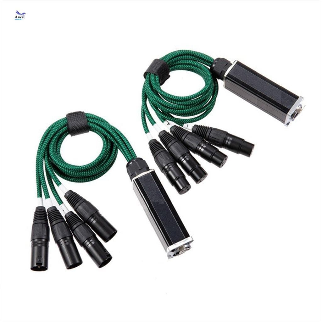 1 Par De 4 Canais 3 Pinos XLR/Para Ethercon RJ45 Extensor Ethernet DMX512 De Sinal De Rede 1 Macho + 1 Fêmea