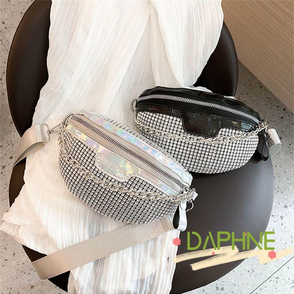 Pacote De Cintura DA-FACC , Strass Saco De Peito Brilhante , Pochetes De Cristal De Personalidade Jantar