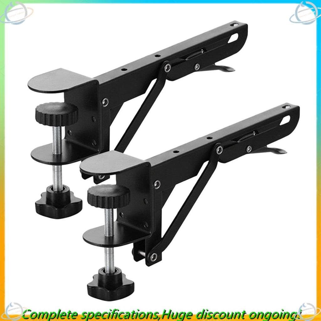 2 Pçs Suporte Dobrável Teclado Do Computador Extensor De Mesa Braço Desktop Para Monitor Portátil