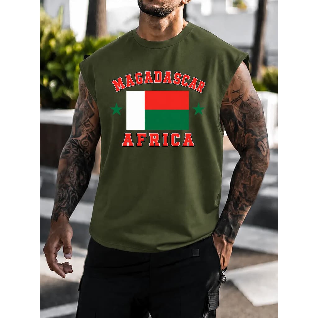 Cavada Regata Camisa Continentes Madagascar Africa