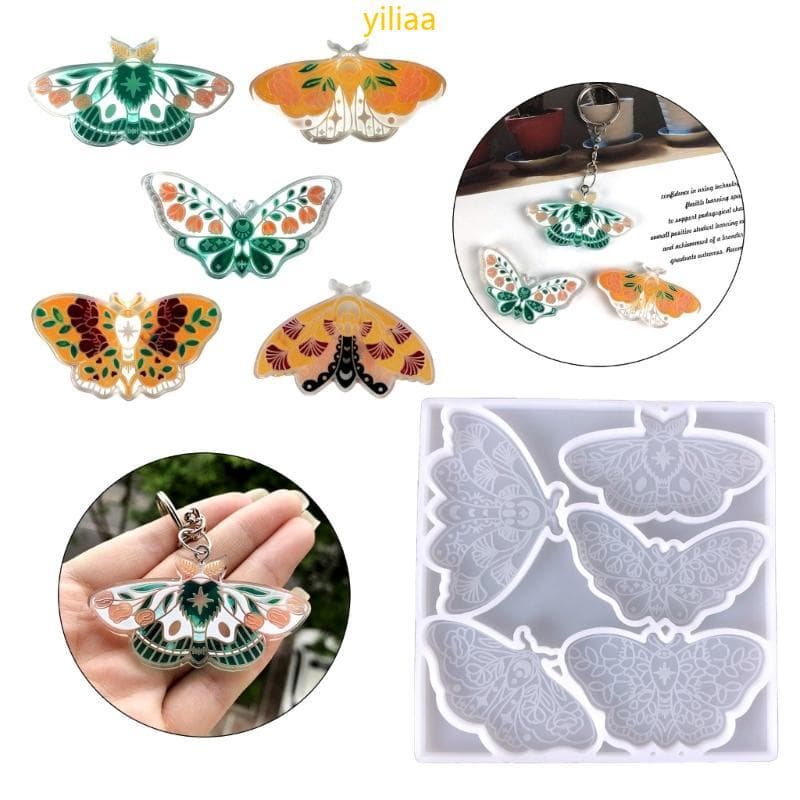 Molde Pingente Silicone Para Resina Acrílica Ferramentas Jóias Brinco
