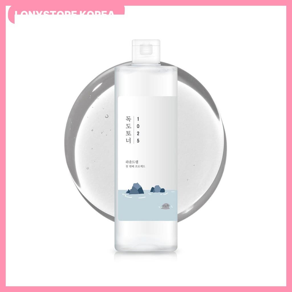 [roundlab] Dokdo Toner , 500ml , 1 Unidade/Coreano/Equilíbrio Da Pele/100 % Autêntico LONYSTORE