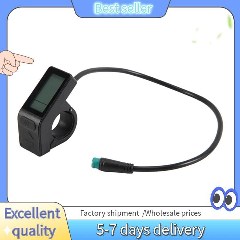 Ebike Display LCD Mini Medidor KT-LCD4 Conector À Prova Dwaterproof Água Para Controlador Kit De Conversão Bicicleta Elé