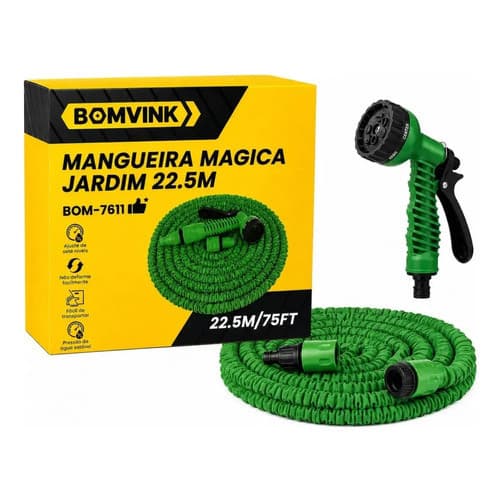 Mangueira Mágica De Jardim Flexível 22m Bomvink