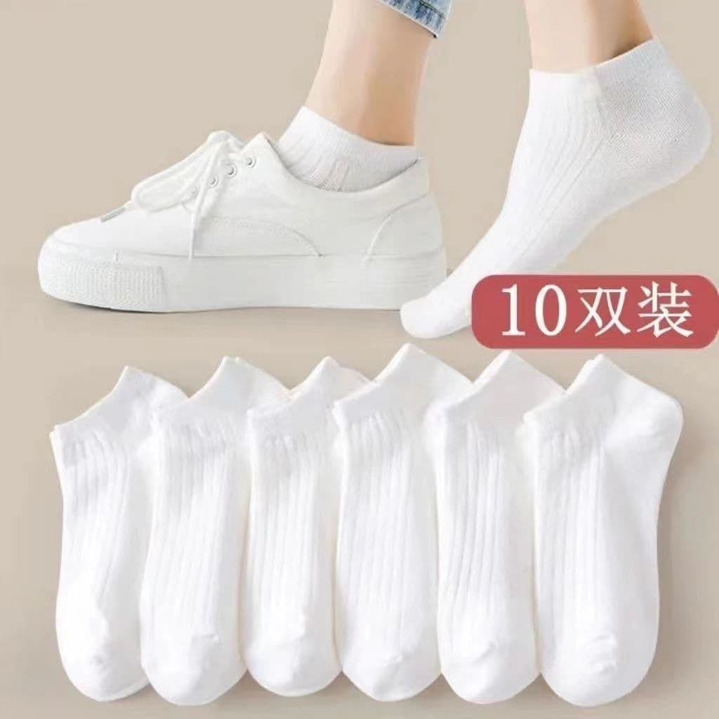 [10 pares] meias masculinas femininas meias finas de verão meias de cano baixo meias respiráveis de verão meias desodora