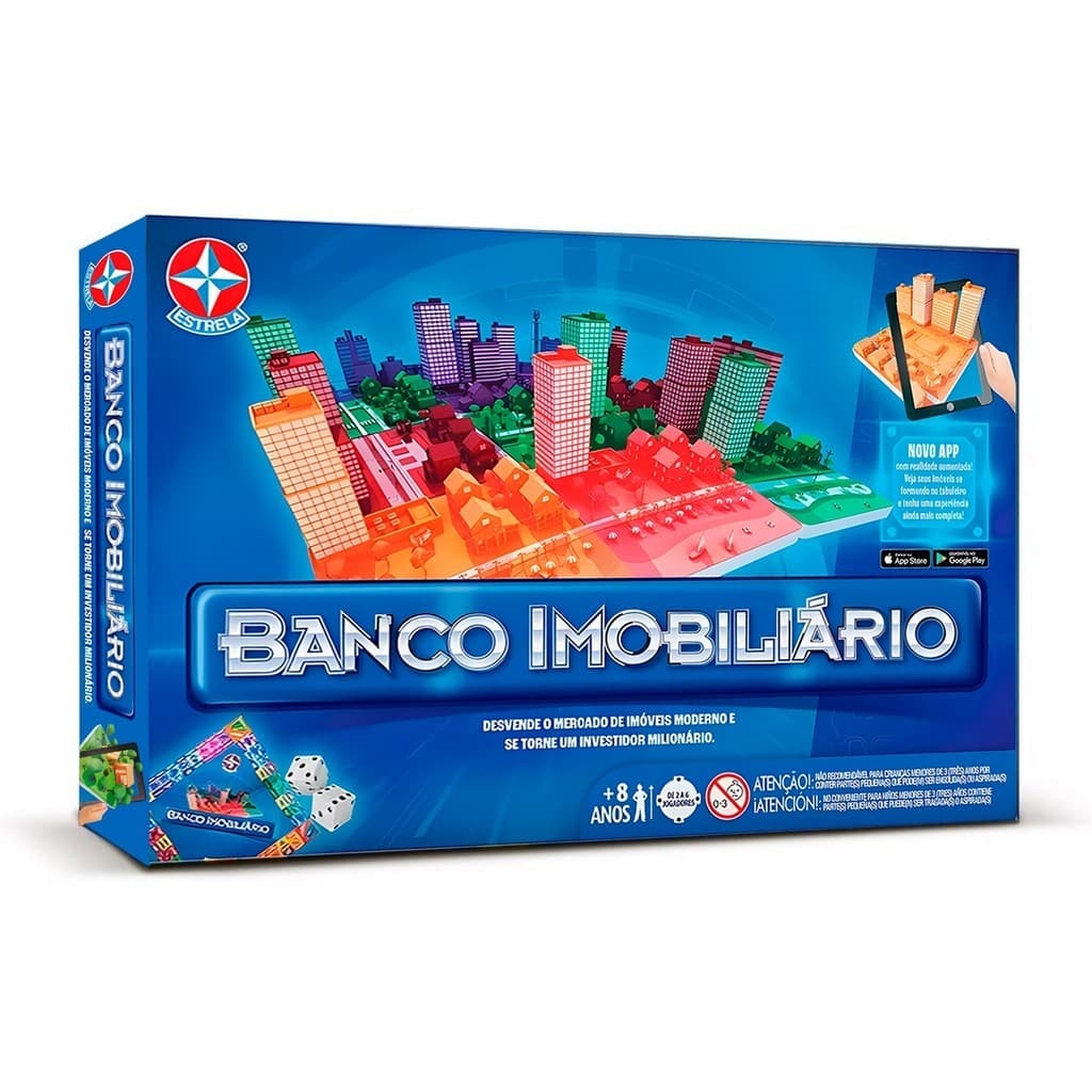 Banco imobiliario Grande - Estrela