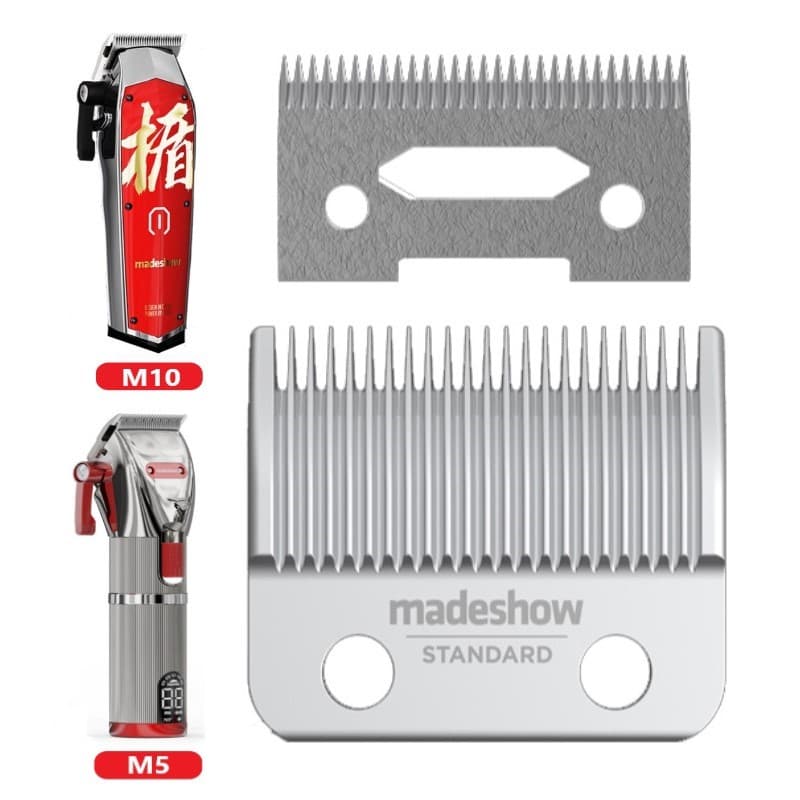 Madeshow M5 M10 R66 Lâmina De Corte De Cabelo De Substituição Original Em Aço Inoxidável