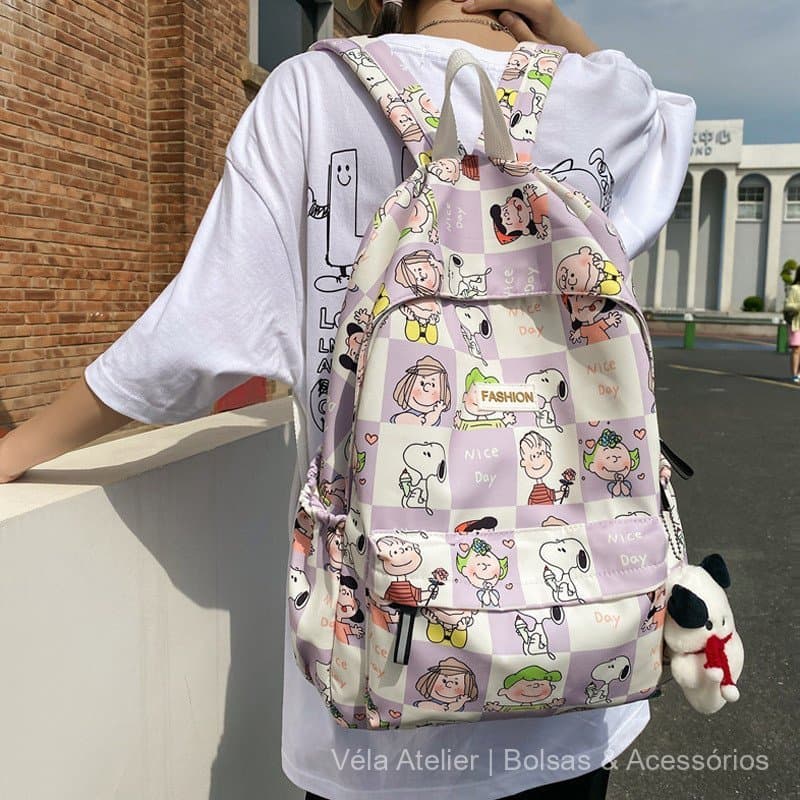 Nova mochila feminina, resistente à água, de grande capacidade, adequada para estudantes do ensino médio e universitário