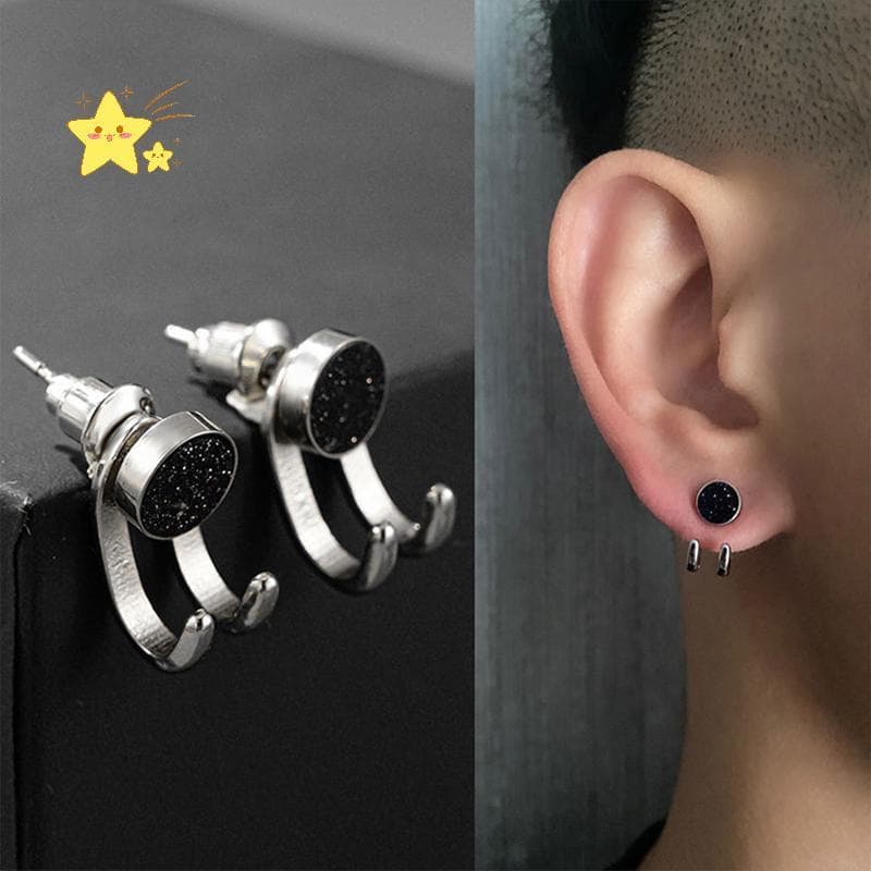 [JBTH] Brincos De Pata De Gancho Tendência Para Homens , Mulheres , Casal , Personalidade , Hip-hop , Acessórios De Fest