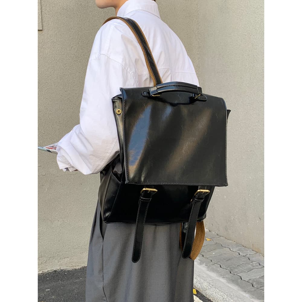 Mochila masculina Street Wear mochila preto novo estilo moda estudante mochila estilo Hong Kong Super quente Casual gran