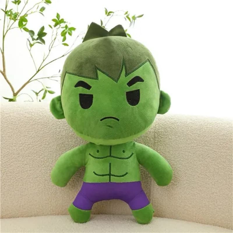 Hulk Herói Humanoide Verde Pelúcia Vingadores Marvel 25cm Macio Antialérgico Plush Ventosa Envio Imediato