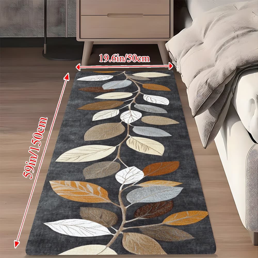 [Novo produto] tapete resistente à sujeira, fácil de cuidar, tapete longo para pés, cozinha, tapete doméstico absorvente