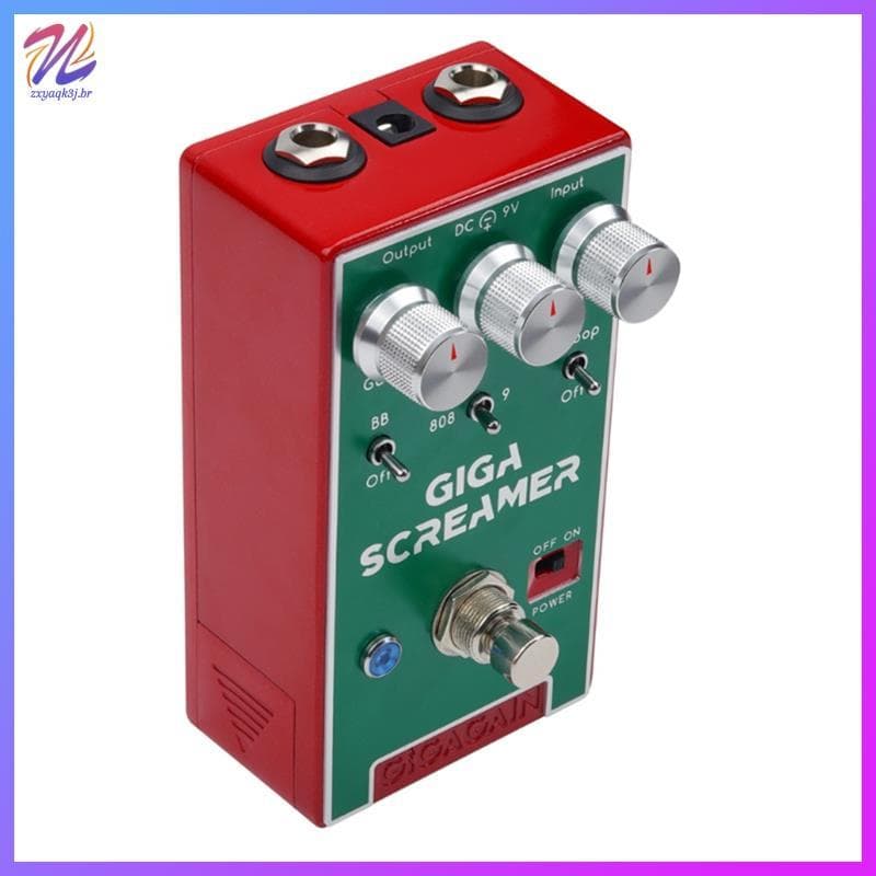 Para Simular Efeitos De Overdrive-Scteamer A078GIGAIN Pedal-Sobrecarga
