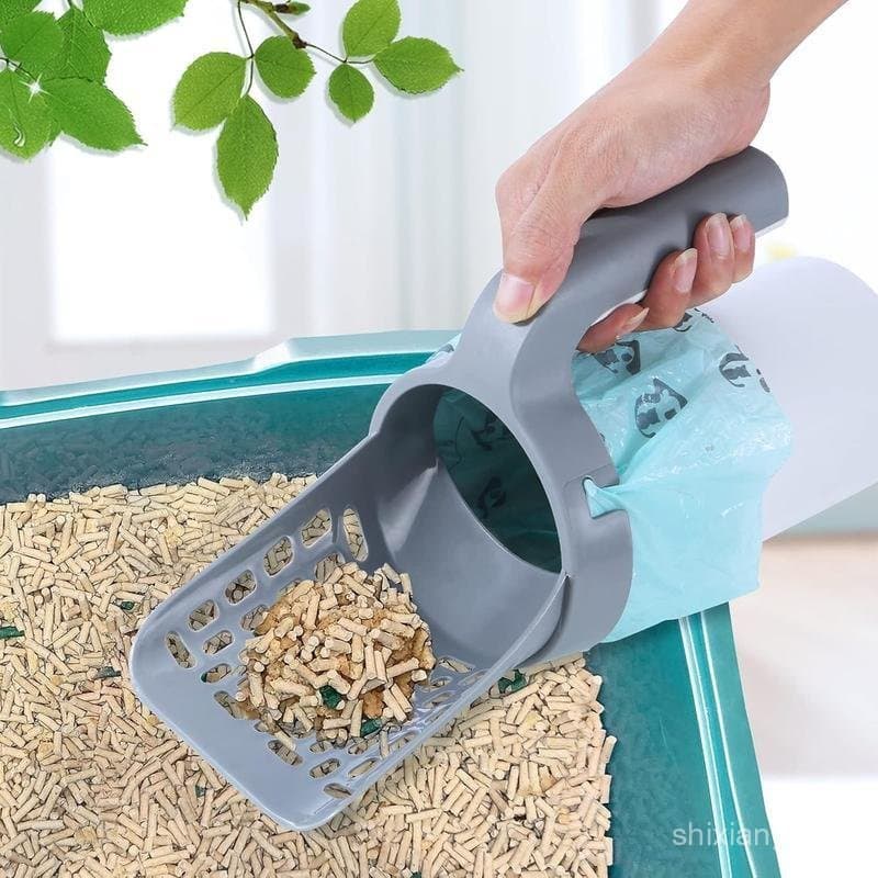 Limpeza de Caixa de Areia Sem Esforço – Pá para Areia de Gato e Pá Peneiradora CNHP