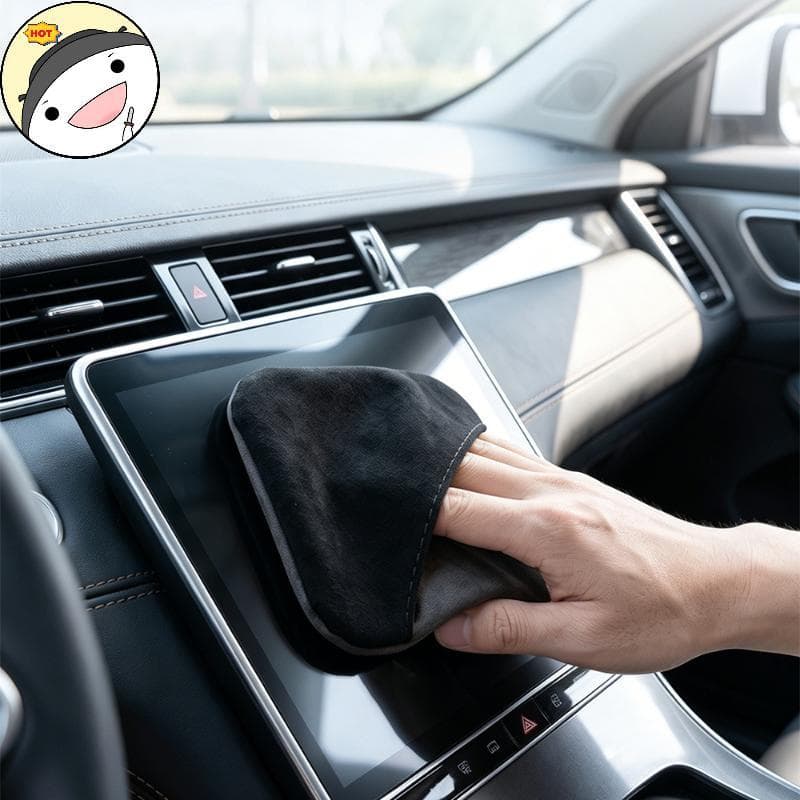 Maud 1 Peça Pano De Limpeza De Painel De Carro Sem Fiapos Microfibra Para Tela De Toque Automática GPS Telefone Uso Em E