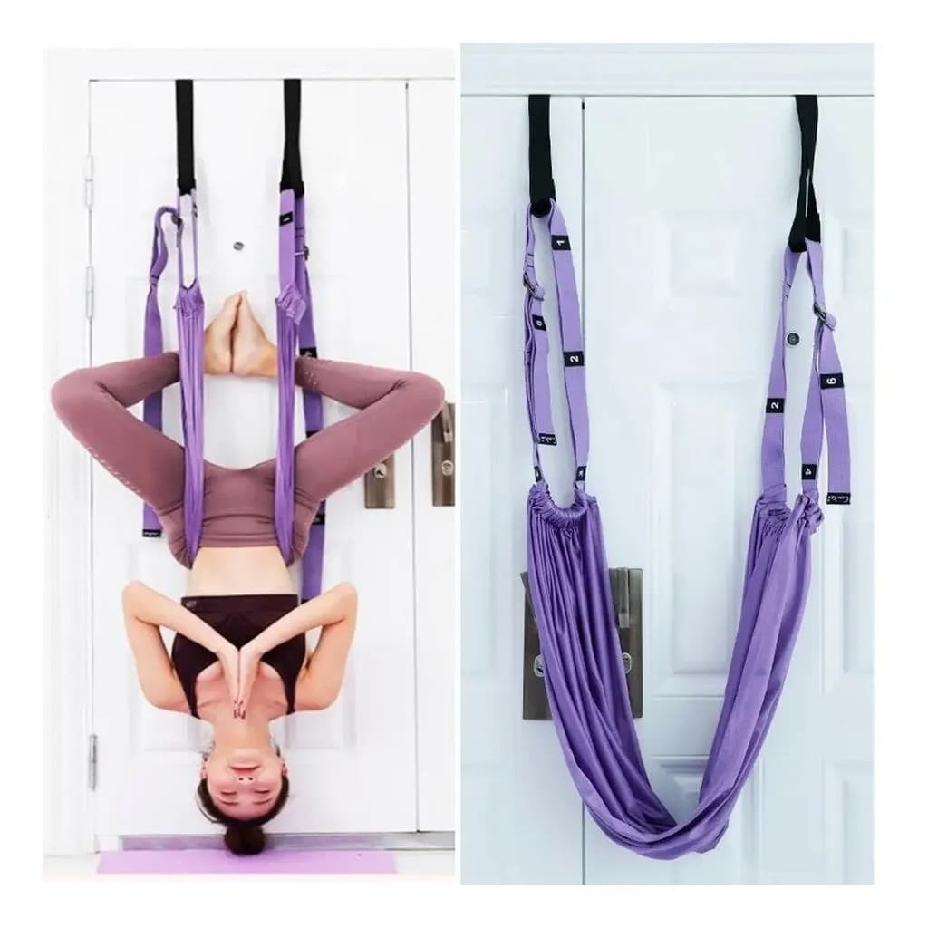 Rede Corda Aérea De Yoga Pilates Fitness Treino Exercícios