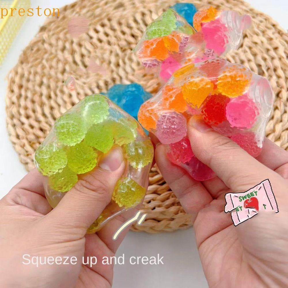 Brinquedo De Pérolas De Recuperação Lenta PRESTON , Pérola Pegajosa De Ascensão De Tartaruga Pequena Super Macia , Color