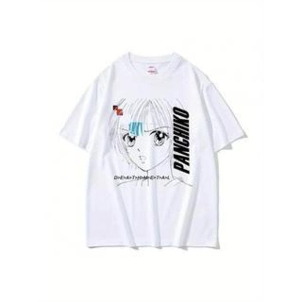 Camiseta casual masculina e feminina estilo rock band retr? Panchiko, estampa gráfica de álbum death metal 2DT, folgada,