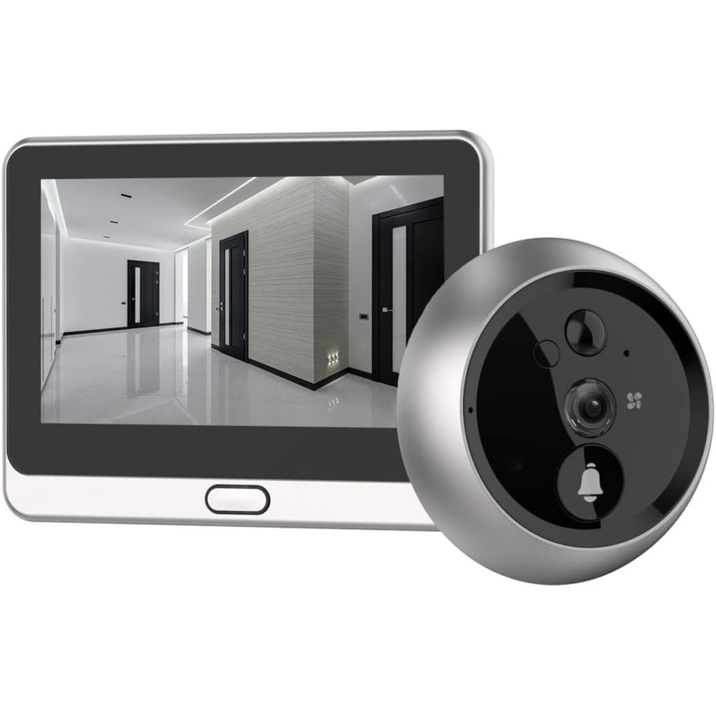 Olho Mágico Inteligente Ezviz DP2C Full HD Vídeo Porteiro