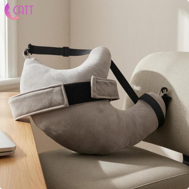 [Dadada2] Almofada De Ombro Ergonômica Soft Suporte De Veludo Para Alívio Da Dor , Dormir , Uso Em Escritório Doméstico