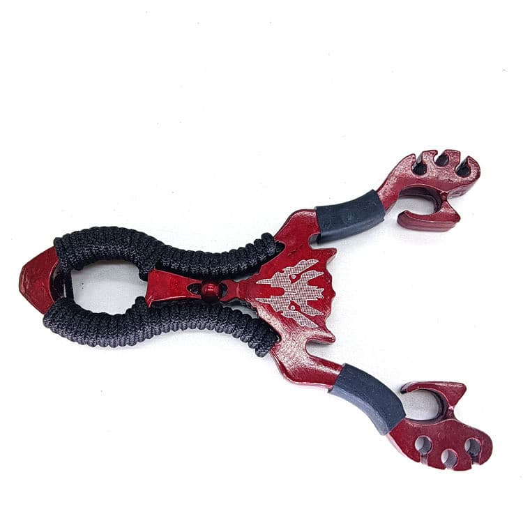 Sirius Red King Kong Wolf Slingshot Acessórios Quick Press Stall Vários Mercado Noturno Três Cartões Seis Fios Estilingu