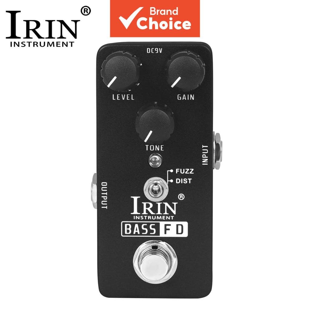 IRIN RS-22 Efeito Pedal de Guitarra Elétrica Baixo FD Pedal Único True Bypass Mini Pedal de Guitarra Acessórios & Peças