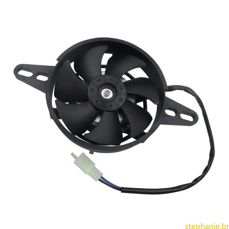 Ventilador Refrigeração Do Radiador Da Motocicleta ABS Para Bicicletas Estrada 50cc 250cc E ATVs