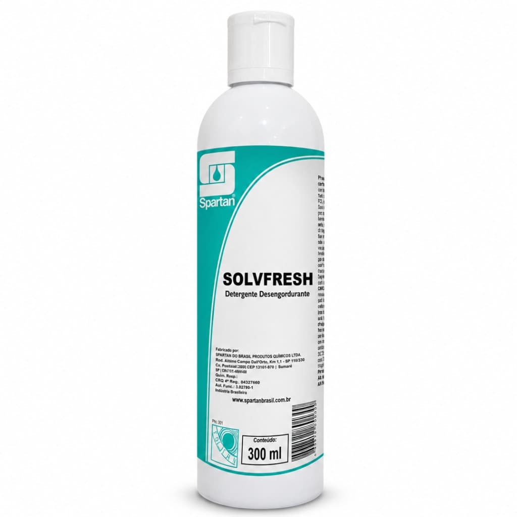 Solvfresh Detergente Concentrado Spartan Tira Manchas De Roupas Remove Gordura De Tecidos Estofados